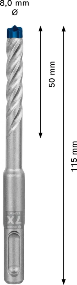 Bosch 2608900087 EXPERT Hamerboor SDS Plus-7X 8x50x115mm -Makita || Bosch || Festool Verkoop 0f06172a7d3256f39af95ad40f4eba50