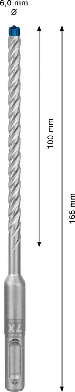 Bosch 2608900160 EXPERT Hamerboor SDS Plus-7X 10st 6x100x165mm -Makita || Bosch || Festool Verkoop 15f01c15d4191c64c702dde34c63ec31