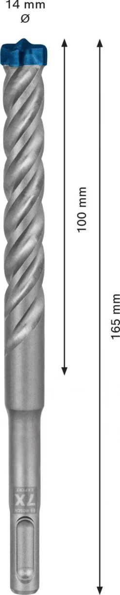 Bosch 2608900119 EXPERT Hamerboor SDS Plus-7X 14x100x165mm -Makita || Bosch || Festool Verkoop 16f19dd9d1783907c33815204cf46f46