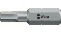 Wera 05135073001 1/4" Hex-Plus Inbus Bit - 1/8" X 25mm