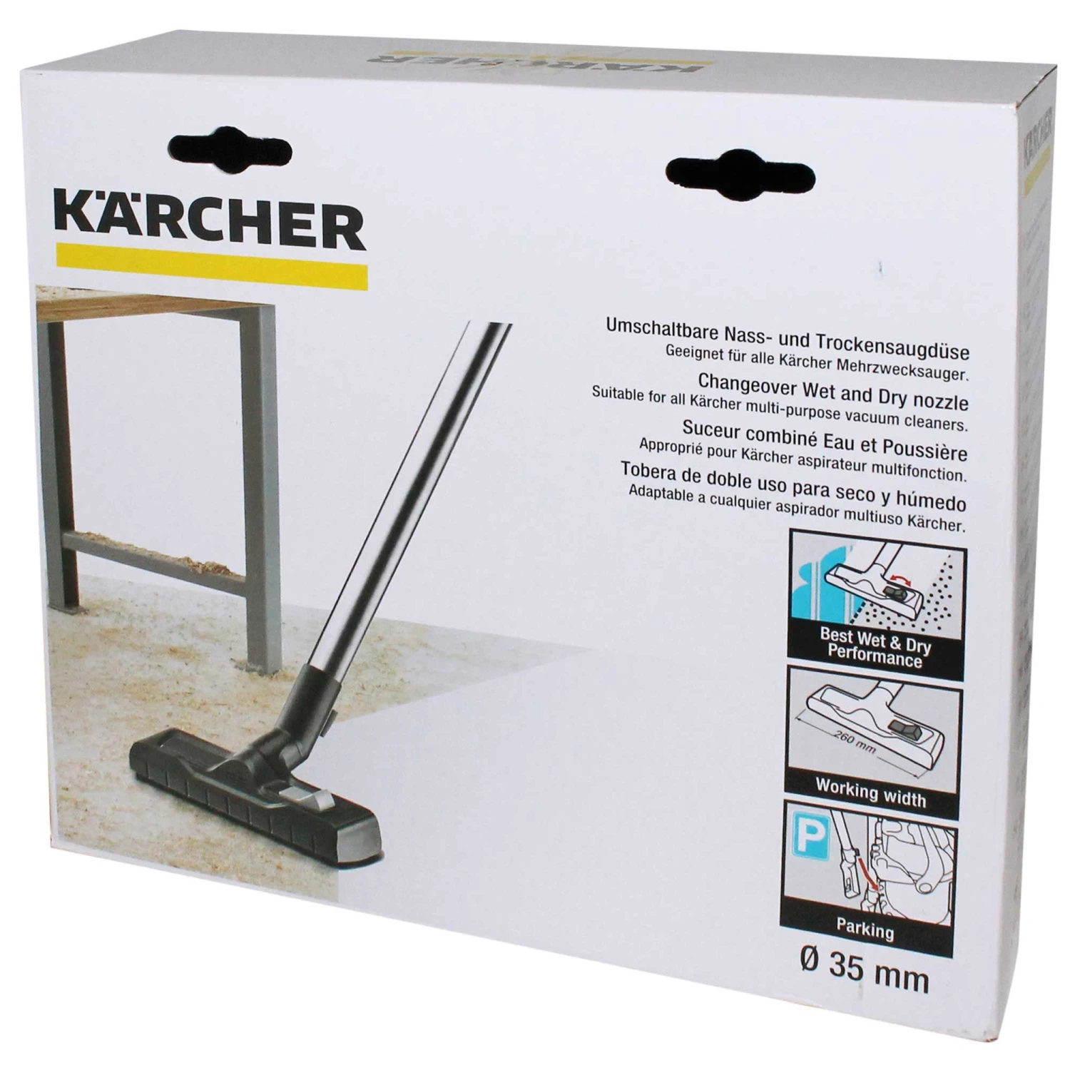Karcher Kärcher 7828630000 Nat- & Droogzuigmond 35mm 2 Karcher Kärcher 7828630000 Nat- & Droogzuigmond 35mm - Afbeelding 2