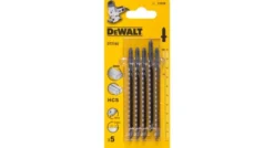 DeWalt DT2165 HCS Decoupeerzaagblad Clean - 2.5mm Tandafstand - Hout (5st) - DT2165-QZ