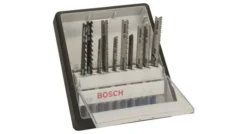 Bosch 2607010542 10 Delige Robust Line Decoupeerzaagblad Set - Hout / Metaal