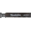 Makita A-85743 HSS Decoupeerzaagblad B23 - Metaal / Aluminium (5st)