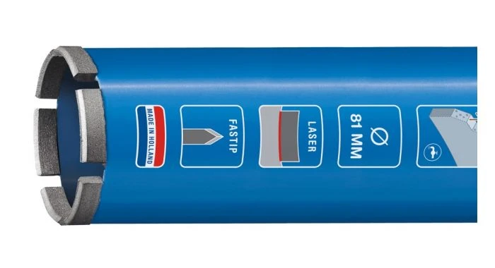 Carat EM07140050 Diamantboor Voor Natboren - M30 - 71 X 400mm - Beton / Steen 1 Carat EM07140050 Diamantboor Voor Natboren - M30 - 71 X 400mm - Beton / Steen