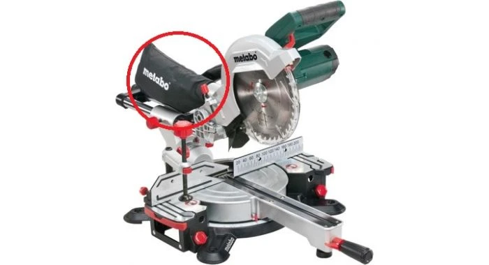 Metabo 1010734572 Spaanafzuiginrichting Compleet Voor KGS 1 Metabo 1010734572 Spaanafzuiginrichting Compleet Voor KGS