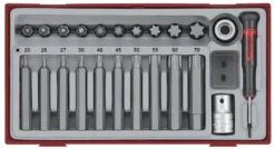 Teng Tools TTTX23 23-delige Bitset In Tray - Torx - 68860105