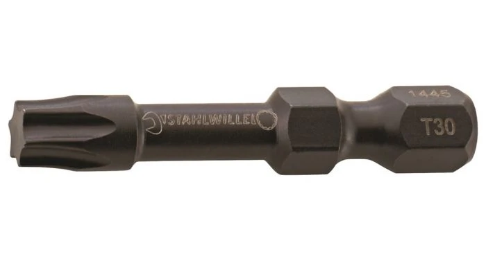 Stahlwille 1445TN 1/4" Slagschroefbit - Torx - T30 X 40mm - 8161130 1 Stahlwille 1445TN 1/4" Slagschroefbit - Torx - T30 X 40mm - 8161130