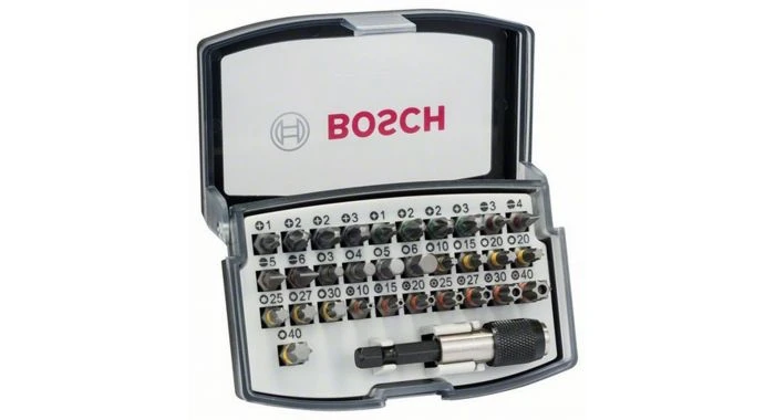 Bosch 2607017319 32-delige Schroefbitset In Cassette 1 Bosch 2607017319 32-delige Schroefbitset In Cassette
