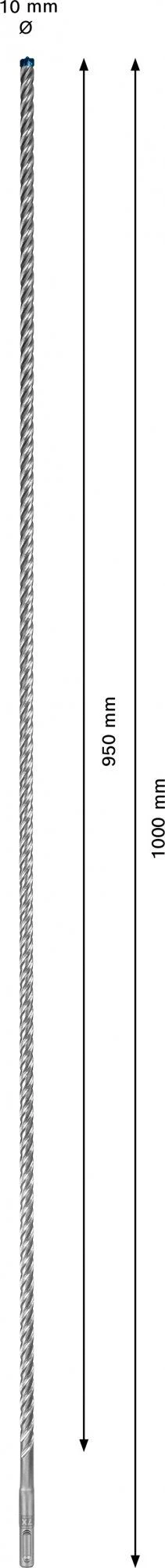Bosch 2608900104 EXPERT Hamerboor SDS Plus-7X 10x950x1005mm 3 Bosch 2608900104 EXPERT Hamerboor SDS Plus-7X 10x950x1005mm - Afbeelding 3