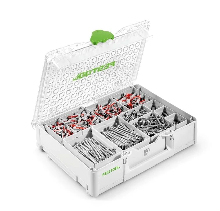 Festool Systainer³ Organizer SYS3 ORG M 89 SD- Schroeven, Pluggen, Bits En Bithouder - 577353 1 Festool Systainer³ Organizer SYS3 ORG M 89 SD- Schroeven, Pluggen, Bits En Bithouder - 577353