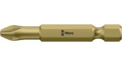 Wera 05060060001 1/4" Pozidrive Torsion Extra Hard Bit - PZ2 X 50mm