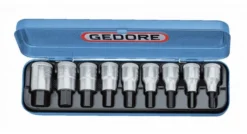 Gedore IN 19 PM 9-delige Dopsleutel-schroevendraaierset 1/2" - 5-17mm - 6156250