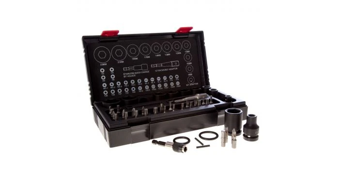 HiKOKI 752500 41-delige Krachtdoppenset Incl. Bits In Koffer - 1/2" 1 HiKOKI 752500 41-delige Krachtdoppenset Incl. Bits In Koffer - 1/2"